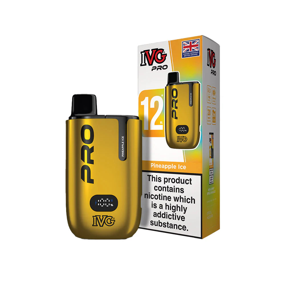 IVG PRO 12 Starter Kit Pineapple Ice 20mg