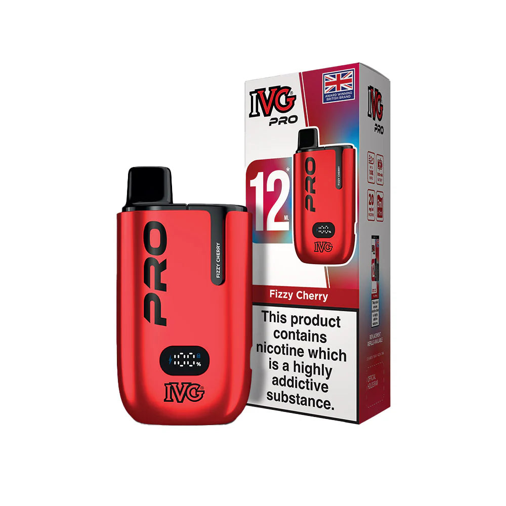 IVG PRO 12 Starter Kit Fizzy Cherry 20mg