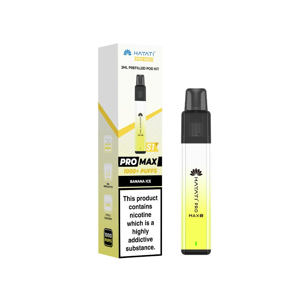 Hayati Pro Max S1 Kit Banana Ice