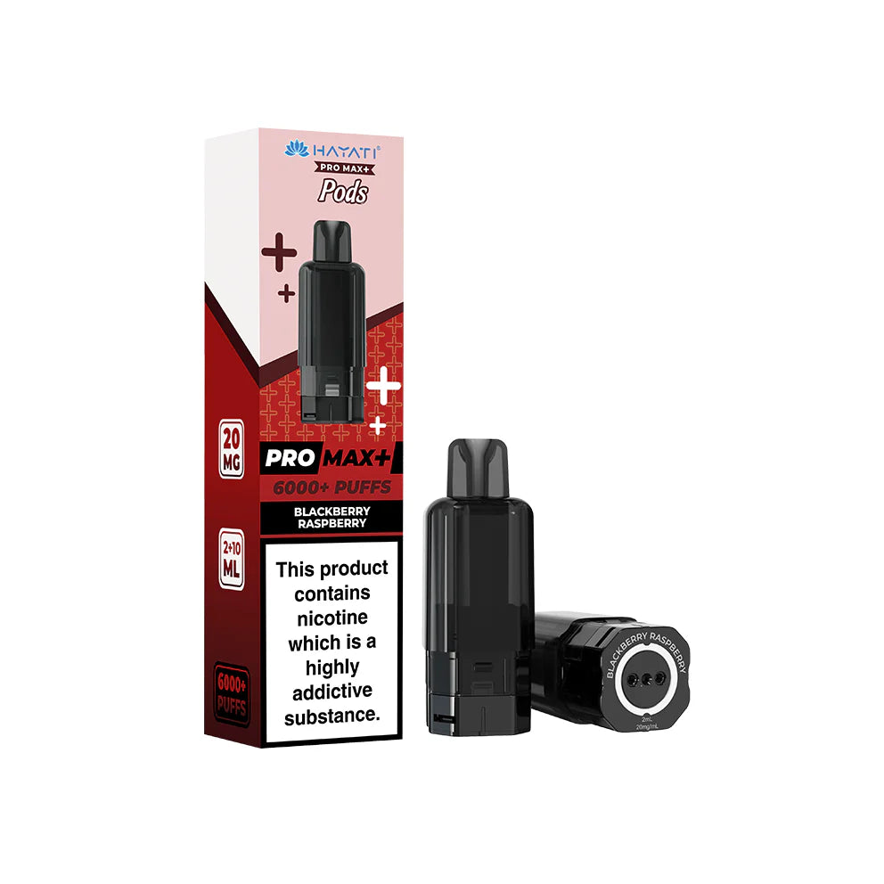 Hayati Pro Max+ Pods Blackberry Raspberry