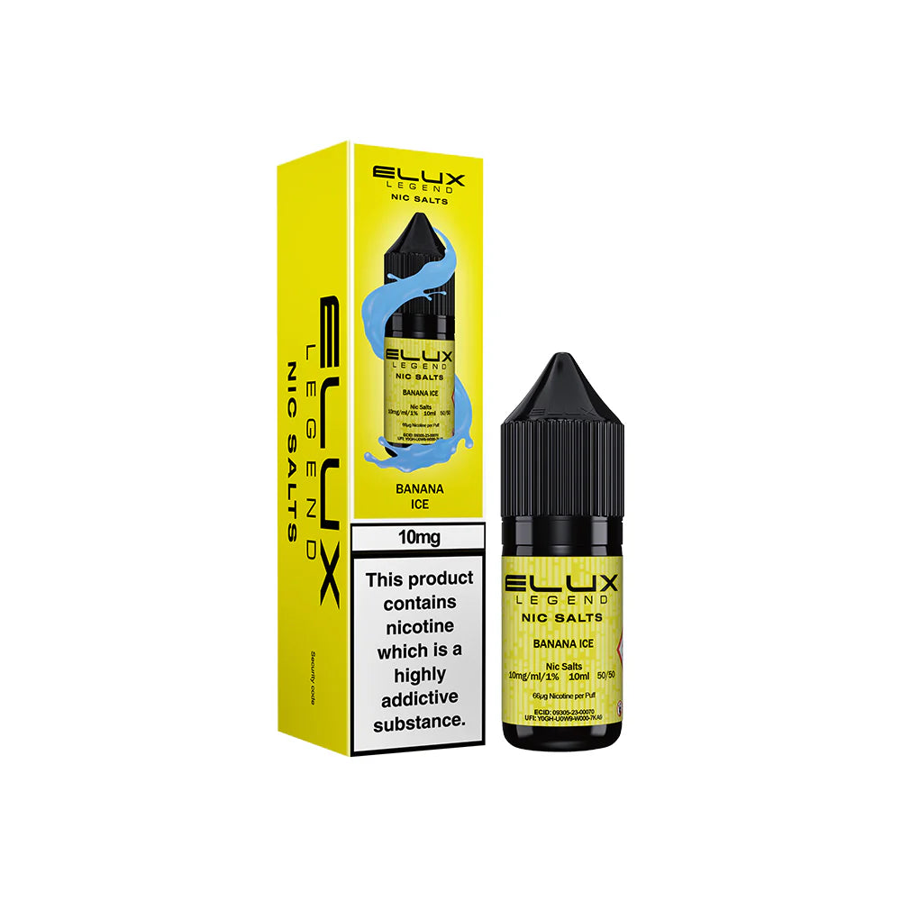 Elux Legends Nic Salts Banana Ice 10mg