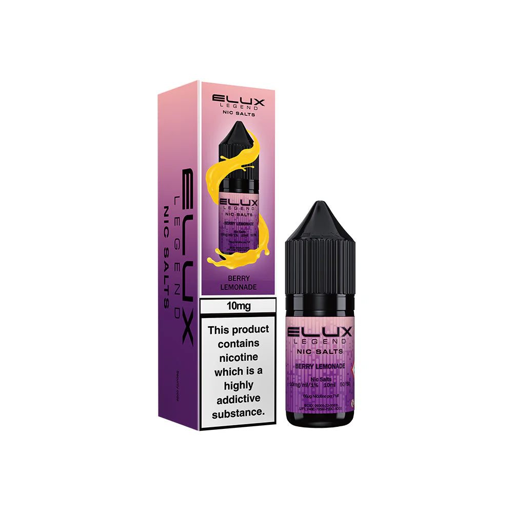 Elux Legends Nic Salts Berry Lemonade 10mg