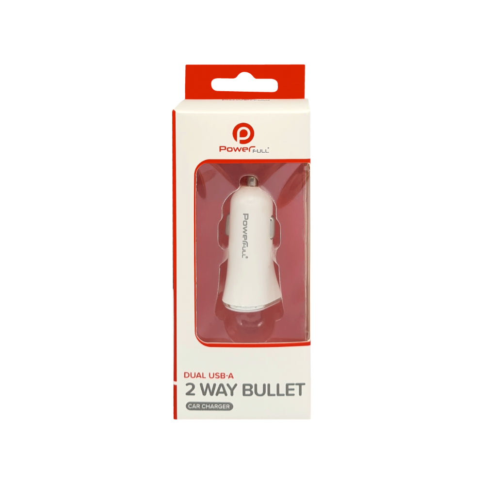 38W Dual Bullet USB-A & USB-C