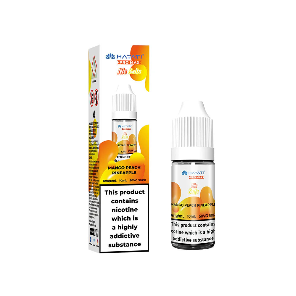 Hayati 10ml Salt Mango Peach Pineapple 10mg