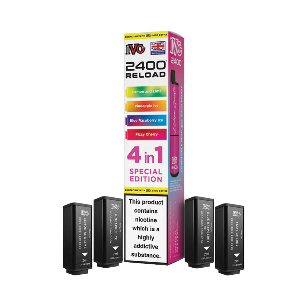 IVG 2400 Reload 4 Pod Pack Special Edition