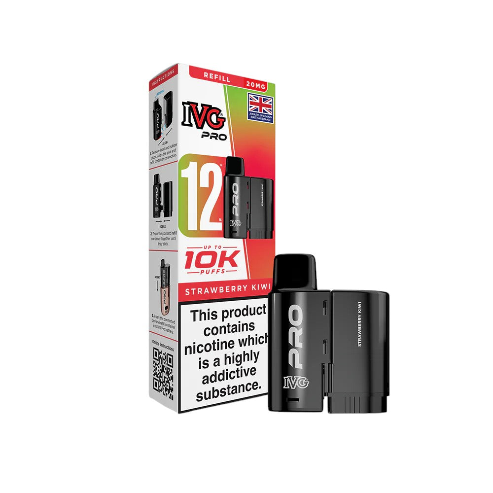 IVG PRO 12 Pods Strawberry Kiwi 20mg