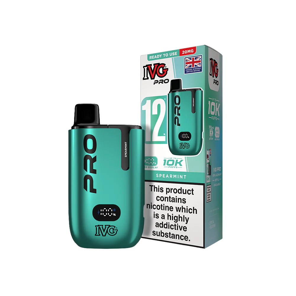 IVG PRO 12 Starter Kit Spearmint 20mg