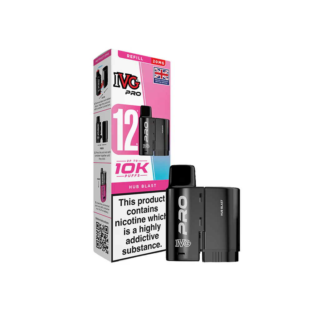 IVG PRO 12 Pods Hub Blast 20mg