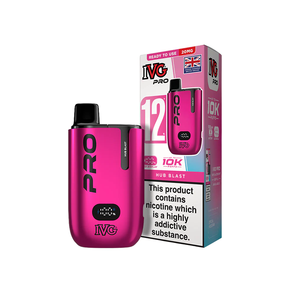 IVG PRO 12 Starter Kit Hub Blast 20mg