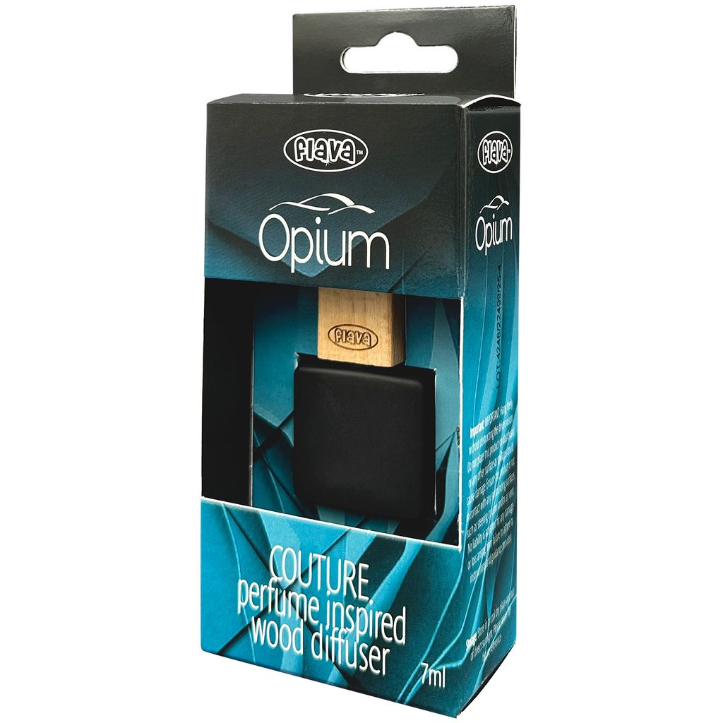 Flava Wood Car Diffuser - Opium