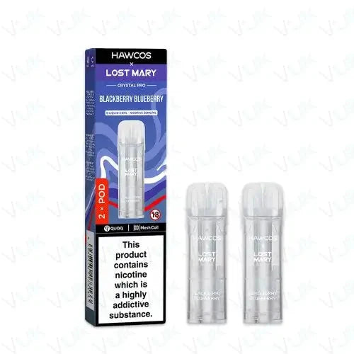 HLM CRYSTAL PRO POD BLACKBERRY BLUEB HAWCOS X LOST MARY