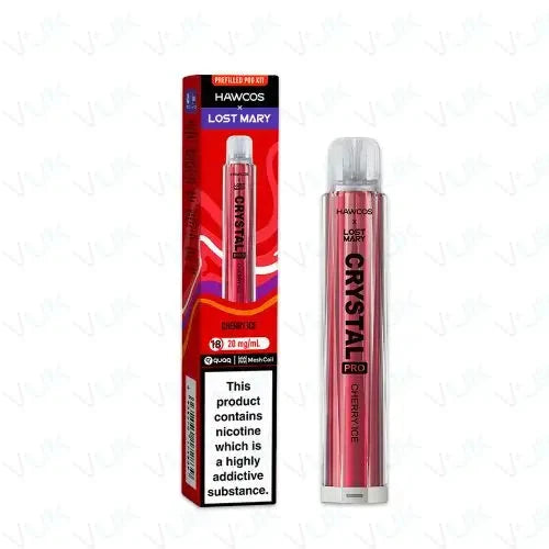 HLM CRYSTAL PRO KIT CHERRY ICE HAWCOS X LOST MARY