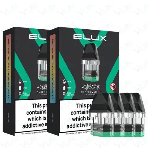 ELUX CYBEROVER P1 PODS (4PK) ELUX
