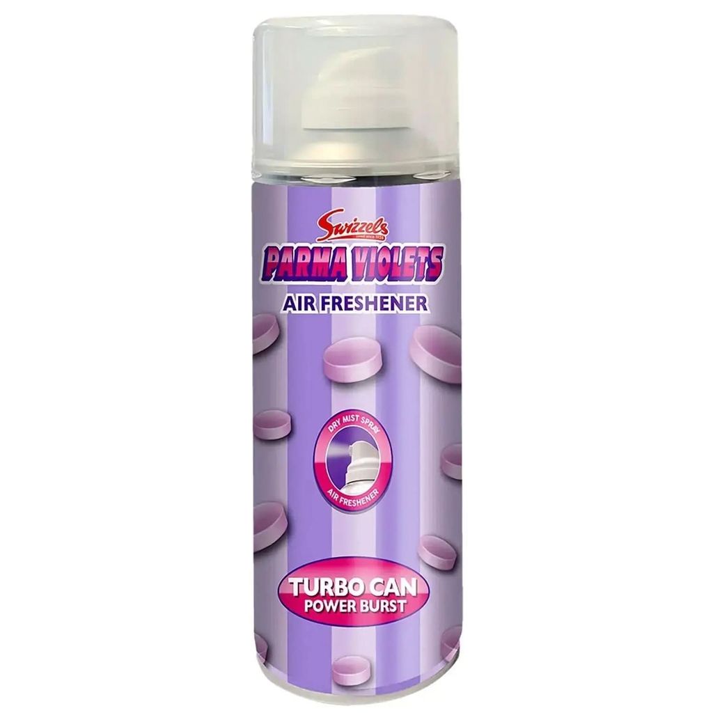 Swizzels Turbo Can Spray - Parma Violets