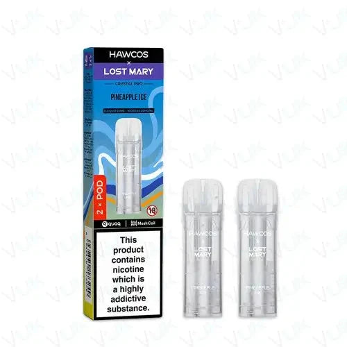 HLM CRYSTAL PRO POD PINEAPPLE ICE HAWCOS X LOST MARY