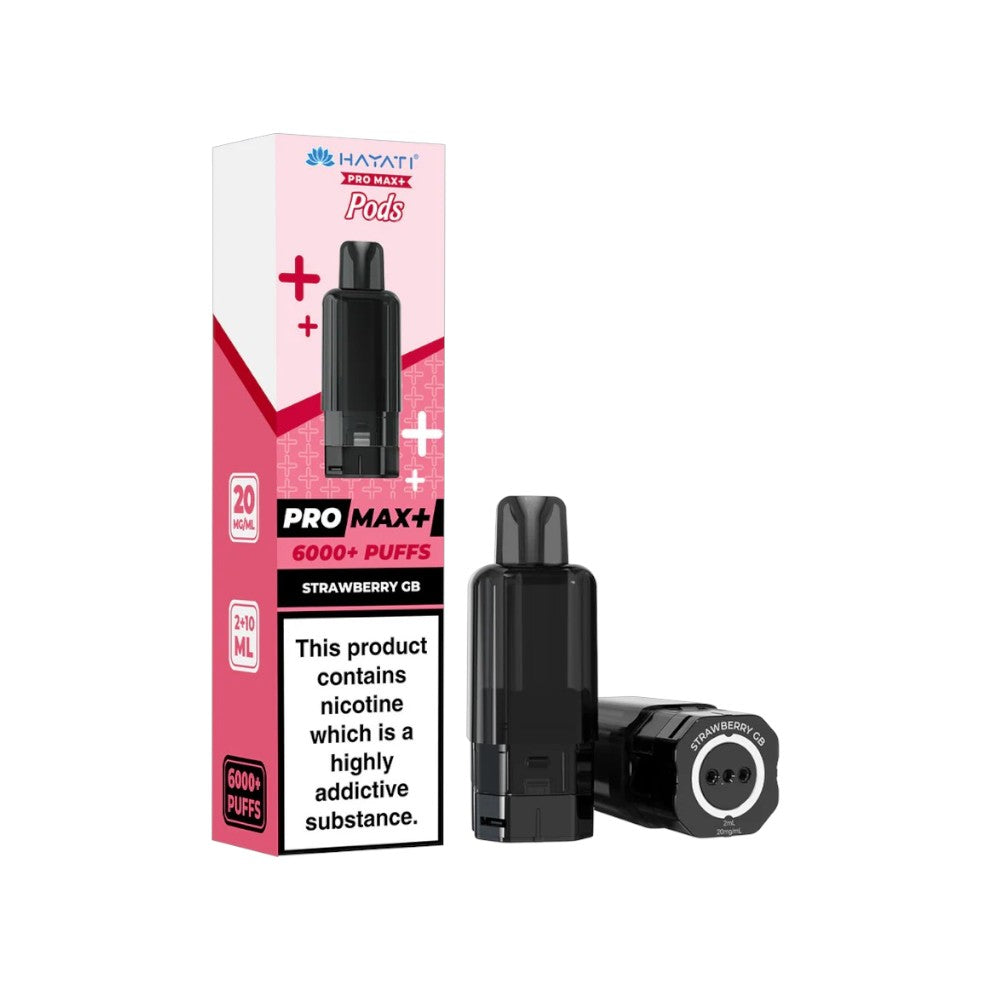 Hayati Pro Max+ Pods Strawberry GB